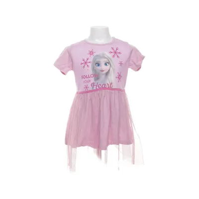 Dress (Pink) from Disney Frozen Cotton, Polyester