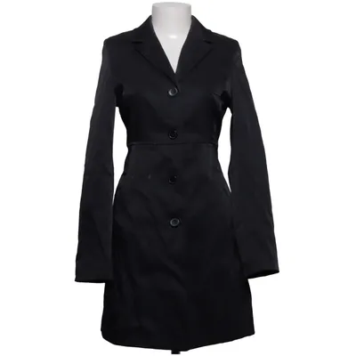 Manteau (Noir) de Impuls Coton, Élasthane, Polyamide, Polyester