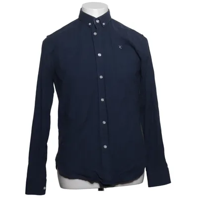 Buttondownskjorte (Oxford Stretch Plain) fra Clean Cut Copenhagen Bomuld, Elastan, Polyester