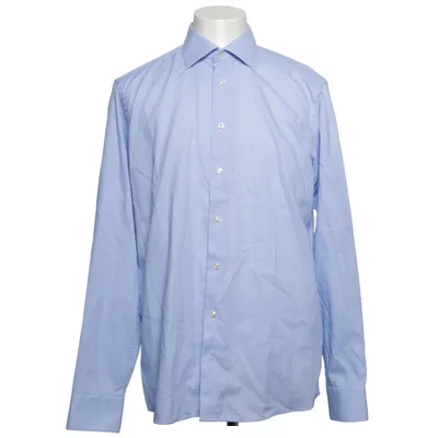 Shirt (Blue, White) from Eton Cotton