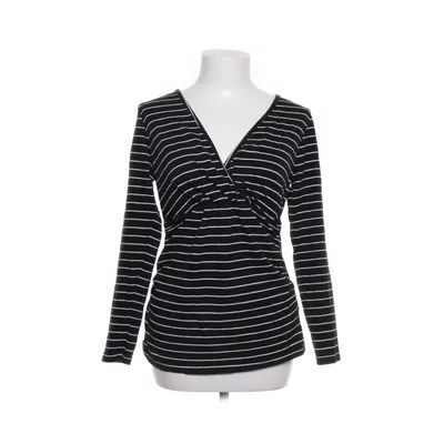 Zwangerschapsblouse (Zwart, Wit) van Blue Motion Elastaan, Organisch katoen