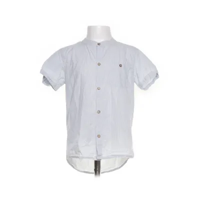 Short sleeve shirt (Blue, White) from Newbie by KappAhl Organic cotton