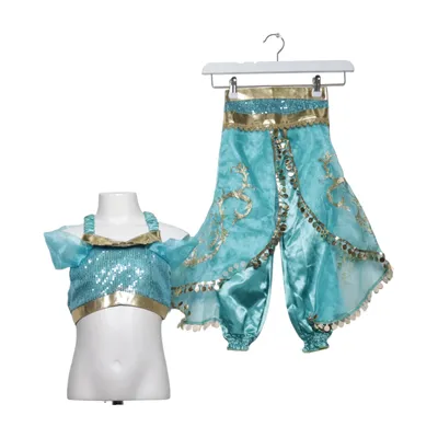 Fancy dress (Blue, Gold) from Miababy Elastane, Polyester