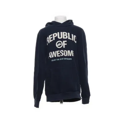 Huvtröja (Blå, Grå) från Skate Nation Bomull, Polyester