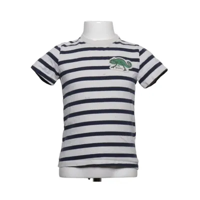 T-shirt (Bleu, Blanc) de Mini Rodini Coton biologique