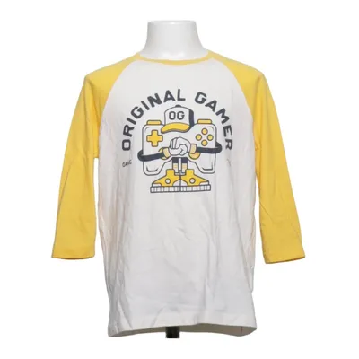 Baseball Hemd (Gelb, Weiß) von Old Navy Baumwolle, Polyester