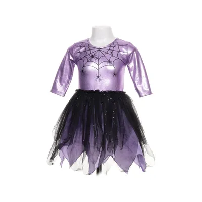 Fancy dress (Purple, Black) from H&M Elastane, Polyester