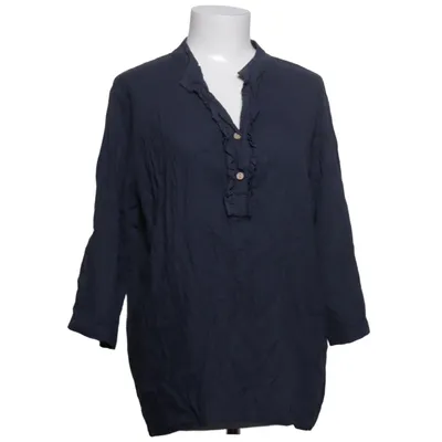 Blouse (Blauw) van Marta Linnen, Viscose