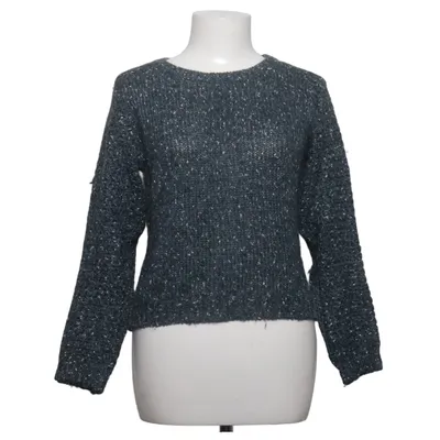 Sweater (Blue, Gray) from Naf Naf Acrylic, Polyamide, Polyester, Wool