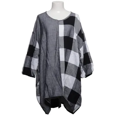 Tuniek (Zwart, Wit, Grijs) van AKH Fashion Katoen, Viscose