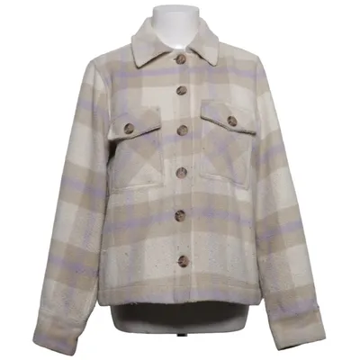 Overshirt (Beige, Lila, Wit) van Frakment Polyester, Wol