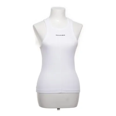 Tank Top (White) from Nicki Studios x Gina Tricot Cotton, Elastane, Modal