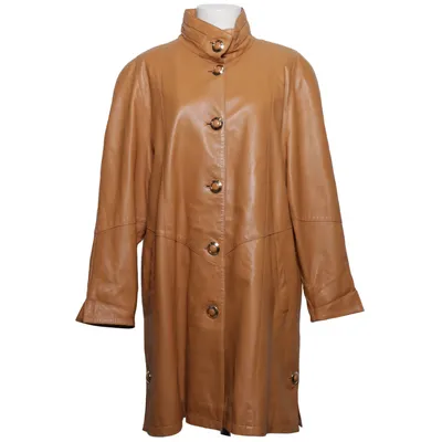 Coat (Brown) from Per Me Leather