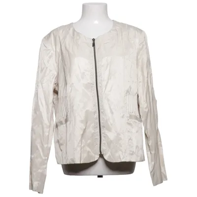 Jacka (Beige) från Lisa Tossa Bomull, Metallfiber, Polyester