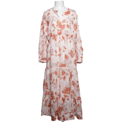 Robe longue (Blanc, Marron) de MOTF Polyester