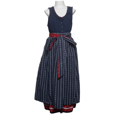 Dirndl (Blauw, Wit) van Hammerschmid Katoen, Polyester