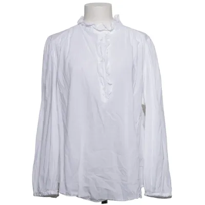 Blouse (Wit) van H&M Katoen