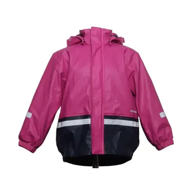 Regenjacke (Pink, Blau) von Didriksons Polyester, Polyurethan