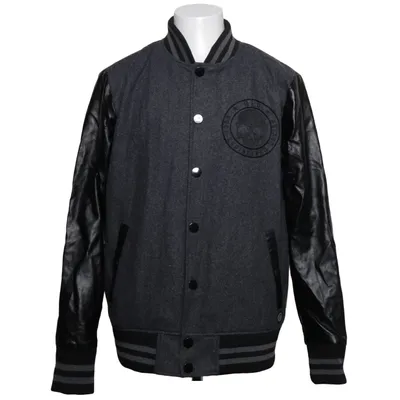 Collegejacka (Grå, Svart) från Red Polyester, Polyuretan, Ull