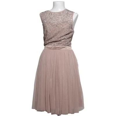 Robe (Beige, Argent) de Maya Polyester