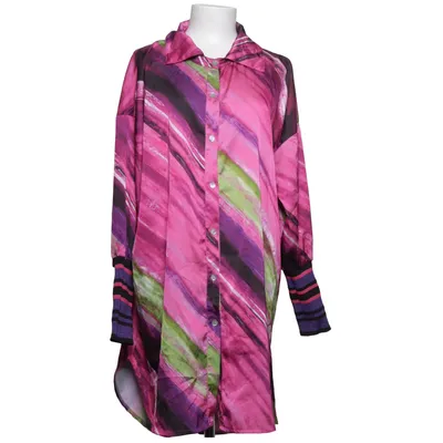 Shirt dress (Pink, Multicolored) from Cat & Co Polyester