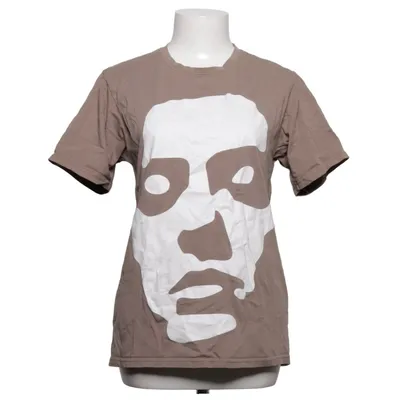 T-shirt (Beige, Blanc) de Los Angeles Apparel Coton