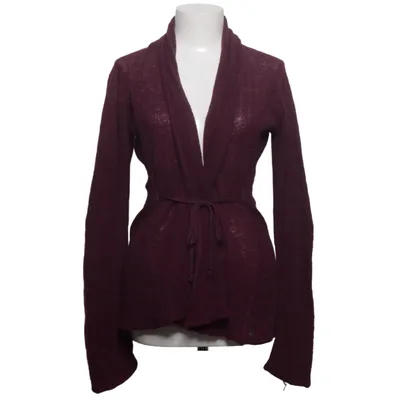 Wrap cardigan (Purple) from Mariedal Design Merino wool