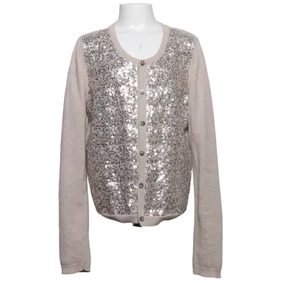 Cardigan (Beige) van Johnnie B Katoen, Polyester