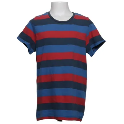 T-shirt (Bleu, Rouge) de Schiesser Coton