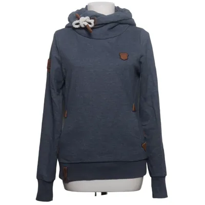 Capuchon sweater (Blauw) van Naketano Katoen, Polyester
