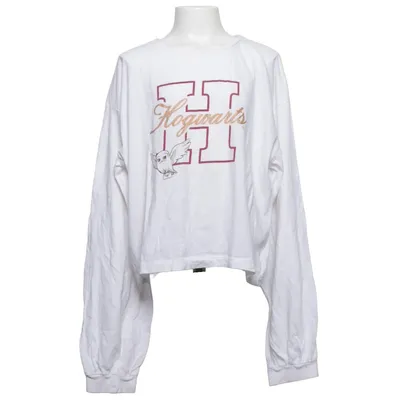 Långärmad t-shirt (Vit) från Harry Potter Bomull