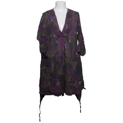 Tunic (Purple, Multicolored) from Masai Cotton, Linen