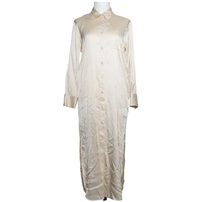 Robe chemise (Beige) de Jadicted Élasthane, Viscose