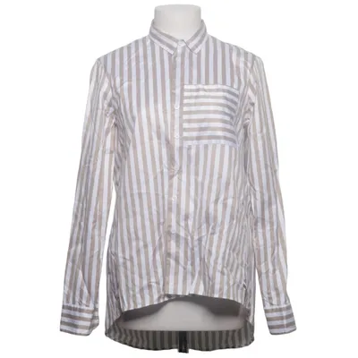 Chemise (Beige, Blanc) de Eterna Coton