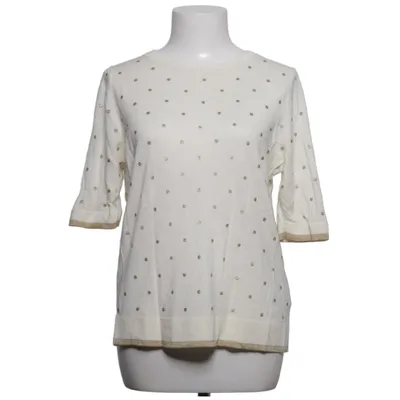 Trui (Wit, Goud) van Boden Viscose, Wol