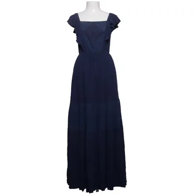 Maxi jurk (Blauw) van Molly Bracken Katoen, Polyester, Viscose