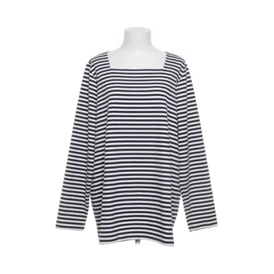 Långärmad t-shirt (Svart, Vit) från Ulla Popken