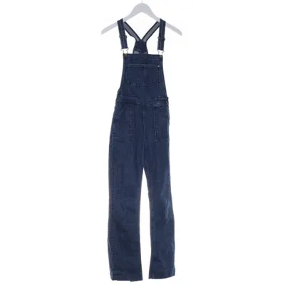 Tuinbroek (Blauw) van H&M Coachella Katoen, Elastaan