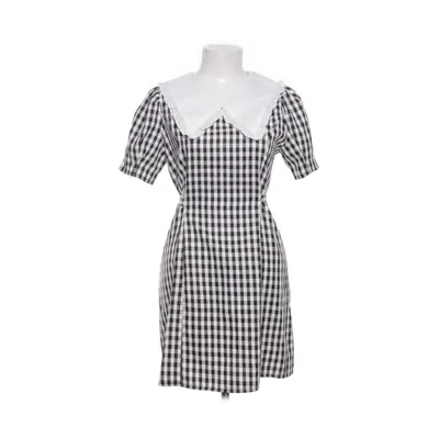 Klänning (Svart, Vit) från Dazy Bomull, Polyester