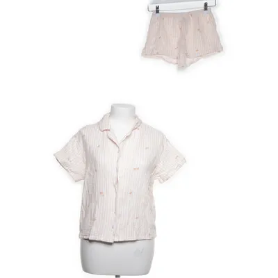 Pyjamas (Rosa, Vit) från H&M Bomull