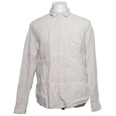 Shirt (Beige, Multicolored, White) from Arket Linen