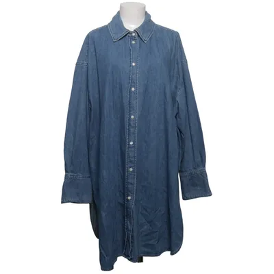 Jeanskleid (Blau) von H&M Baumwolle