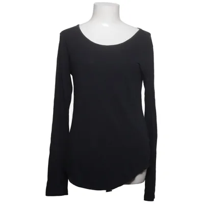 Långärmad t-shirt (Svart) från Blacc Yoga Bomull, Elastan, Modal