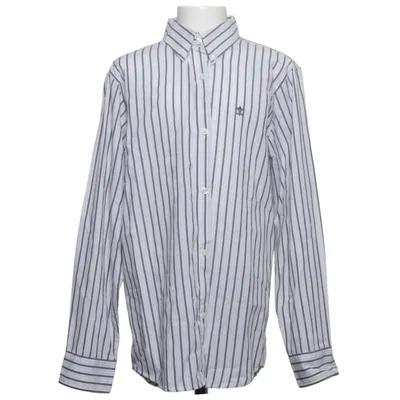 Shirt (White, Blue) from Neck & Neck Cotton, Polyester