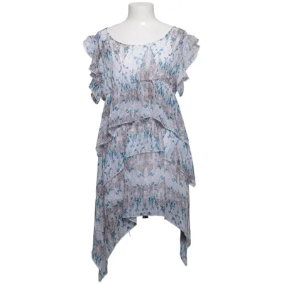 Dress (White, Blue, Brown) from Finery Polyester