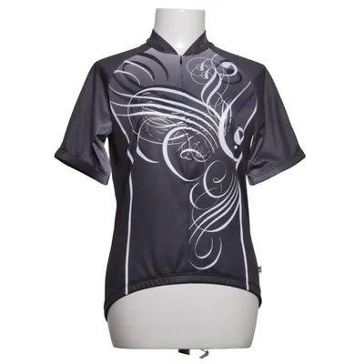 Wielershirt (Zwart, Grijs) van JEANTEX Polyester