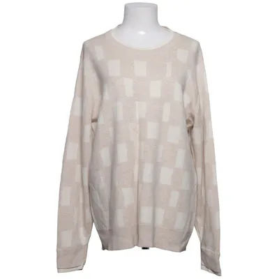 Tröja (Beige, Vit) från Marimekko Bomull, Ull