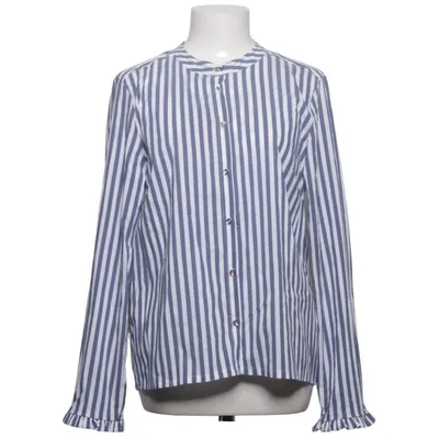 Chemise (Bleu, Blanc) de Claire Woman Coton, Élasthane, Polyamide
