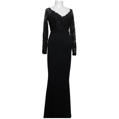Robe de soirée (Noir) de Goddiva Élasthane, Polyamide, Polyester