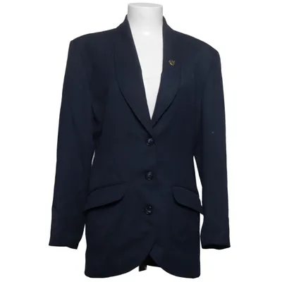 Frackkavaj (Blå) från MCXX Polyester, Viskos